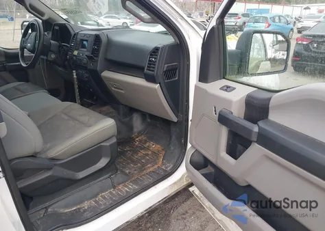 2018 Ford F-150 Xl from USA, damaged, VIN 1FTFX1E51JKD87776